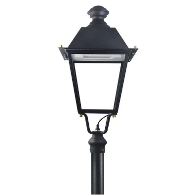 Post Top Led götuljós í evrópskum stíl Hágæða 30w/50w/60w